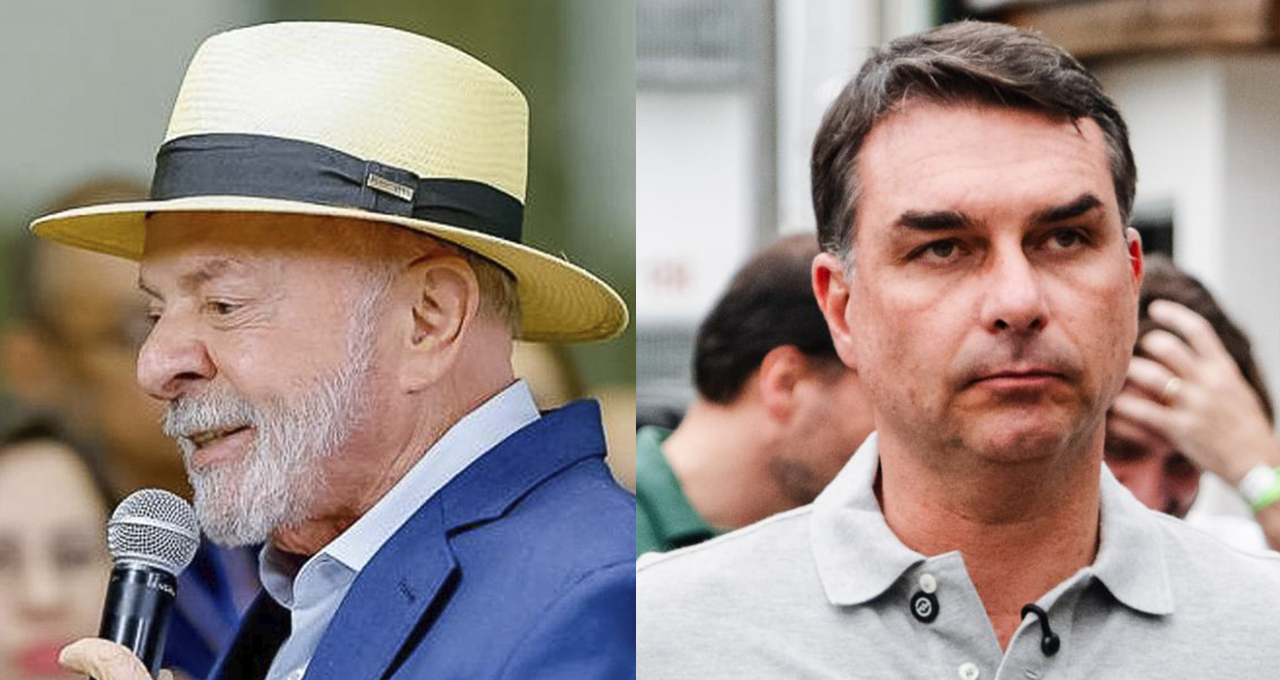 Pesquisa Gerp aponta Flávio com 45% e Lula com 43% no 2º turno