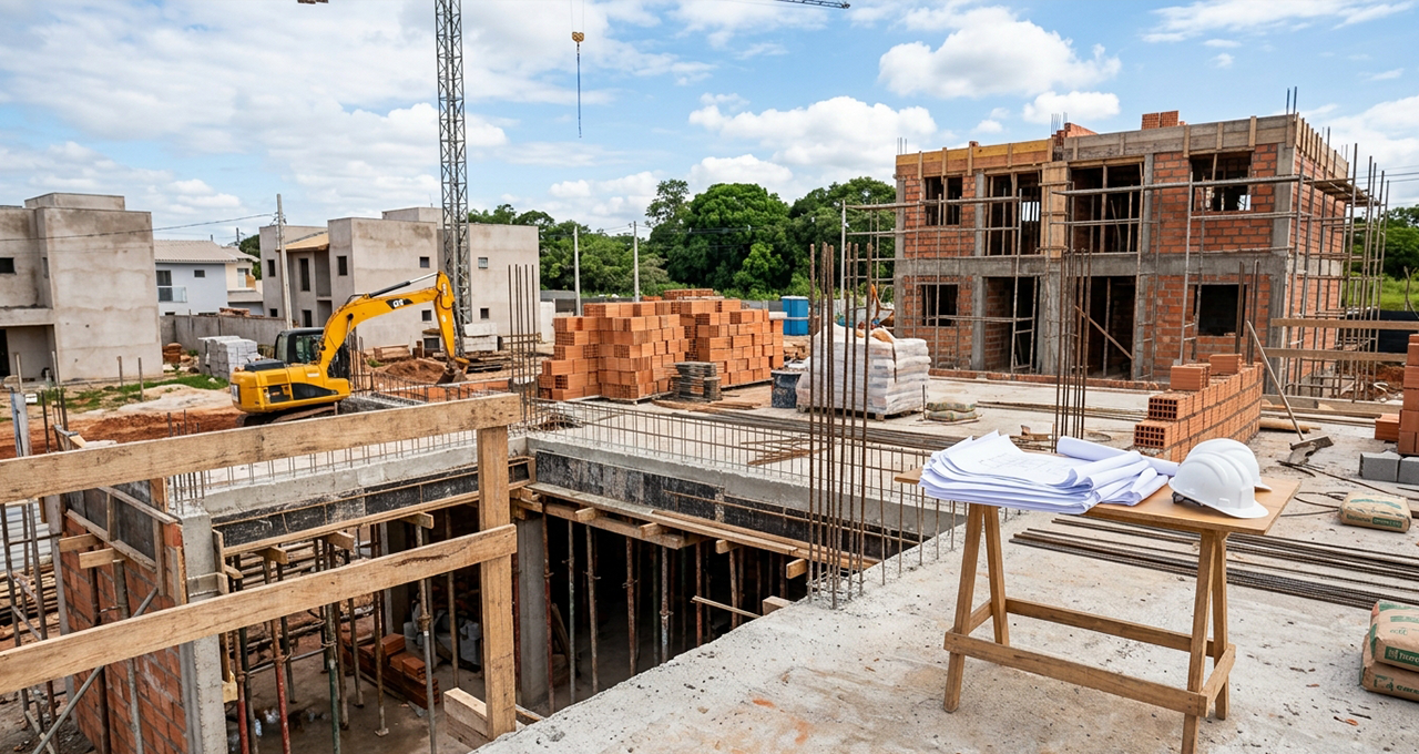 Construção demanda 107% mais crédito e pressão na poupança abre espaço para novo funding