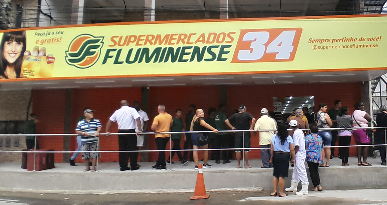 Supermercados Fluminense pede recuperação judicial com dívida de R$ 173,8 milhões